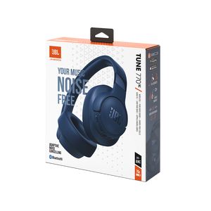 JBL Tune 770NC - Blue - Adaptive Noise Cancelling Wireless Over-Ear Headphones - Detailshot 10